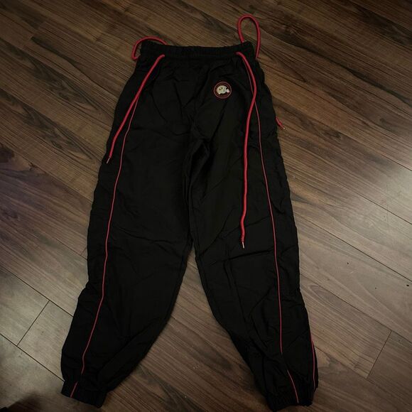 NFL San Francisco 49ers xs black windbreaker pants - Picture 2 of 11